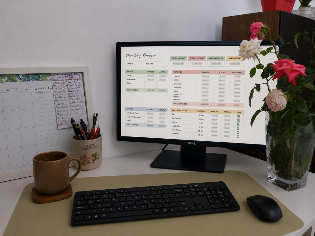 building savings as a single mom